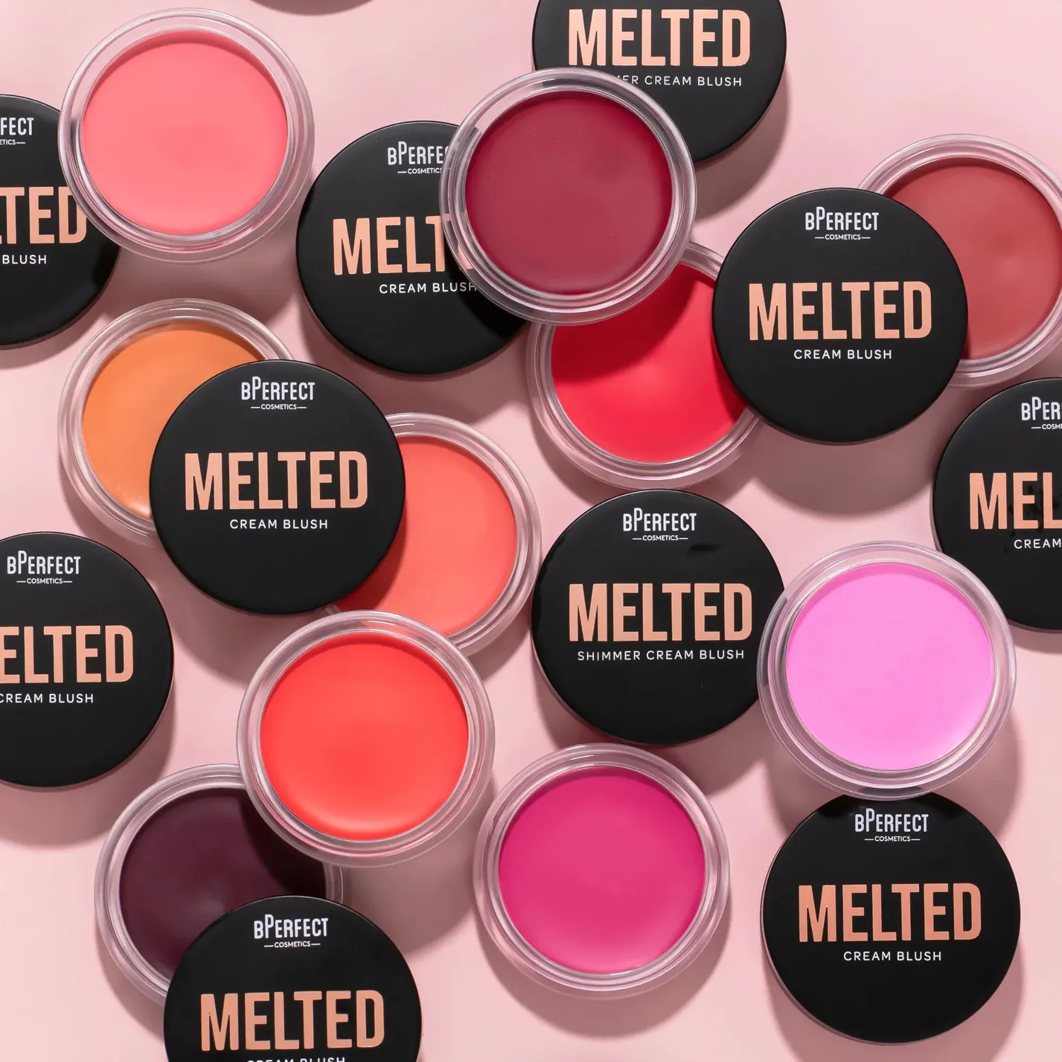 BPERFECT Melted Cream blush Pink Panther warm roze 7,5 g