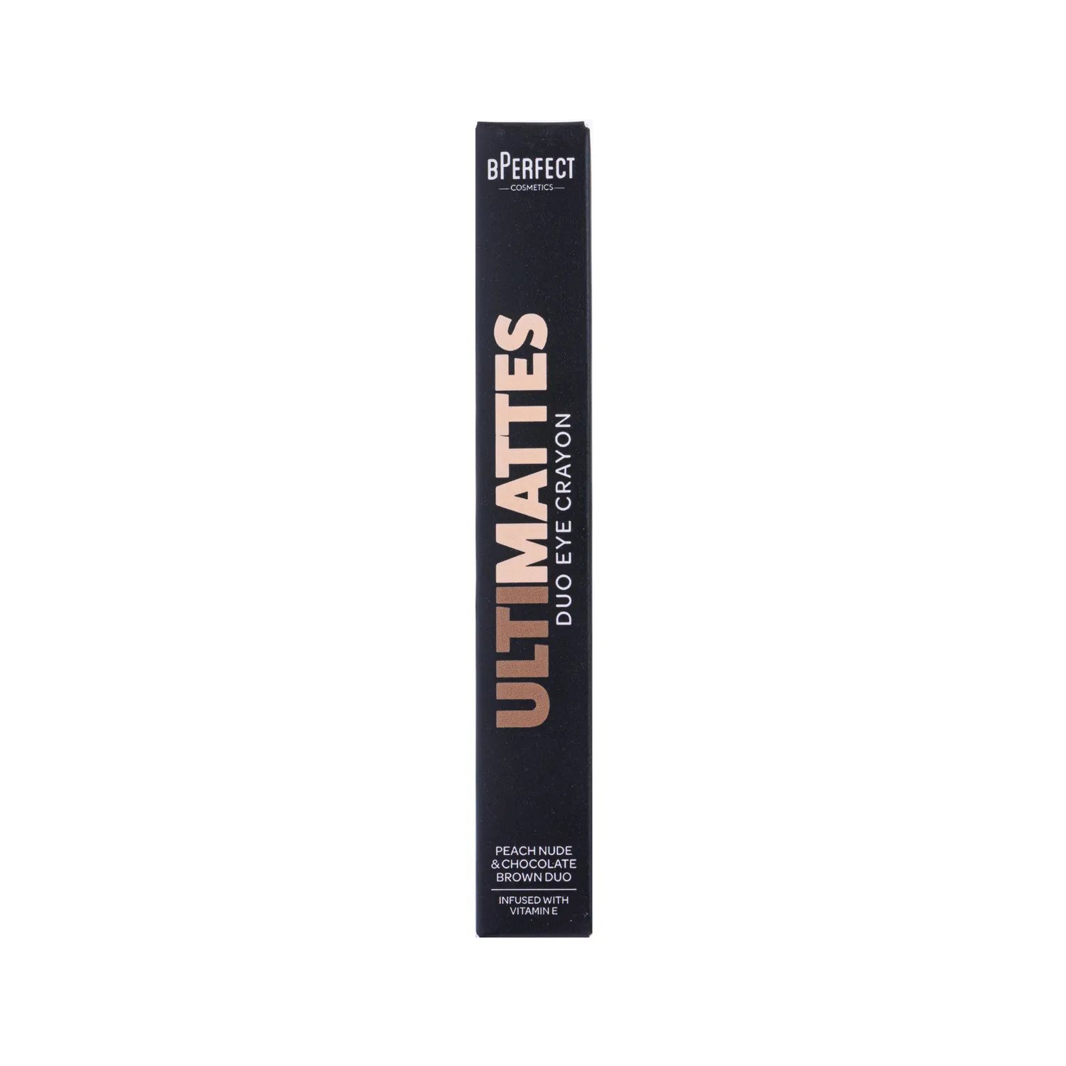 BPerfect Ultimattes Duo Eye Crayon Peach Brown 2g