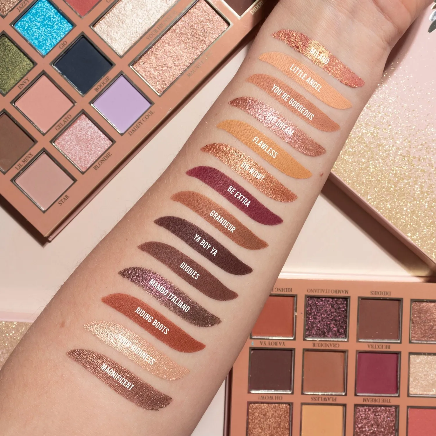 BPerfect Mrs Glam Magnificent Palette oogschaduw 48g
