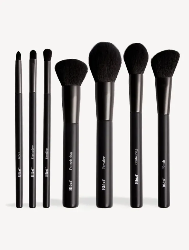 Blèzi Make-up Brush Set kwastenset 7-delig vegan