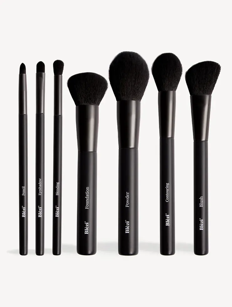Blèzi Make-up Brush Set kwastenset 7-delig vegan