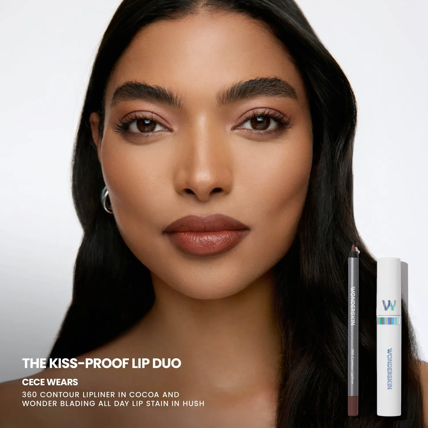 Wonderskin Wonder Blading Kiss-proof lip duo lippenset