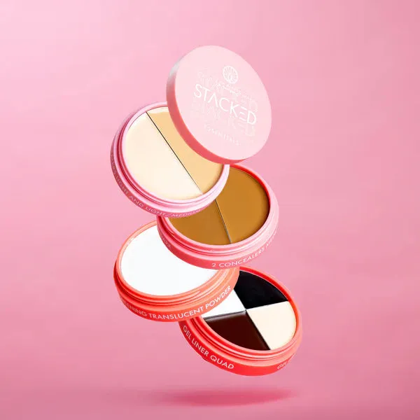 BPerfect I Am Beauty Stacked Essentials palette met concealer
