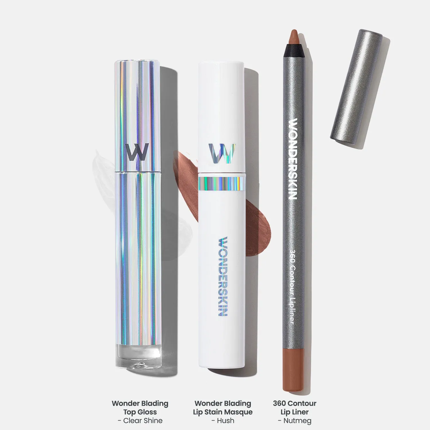 Wonderskin Brown is the New Black lippen set 3-delig