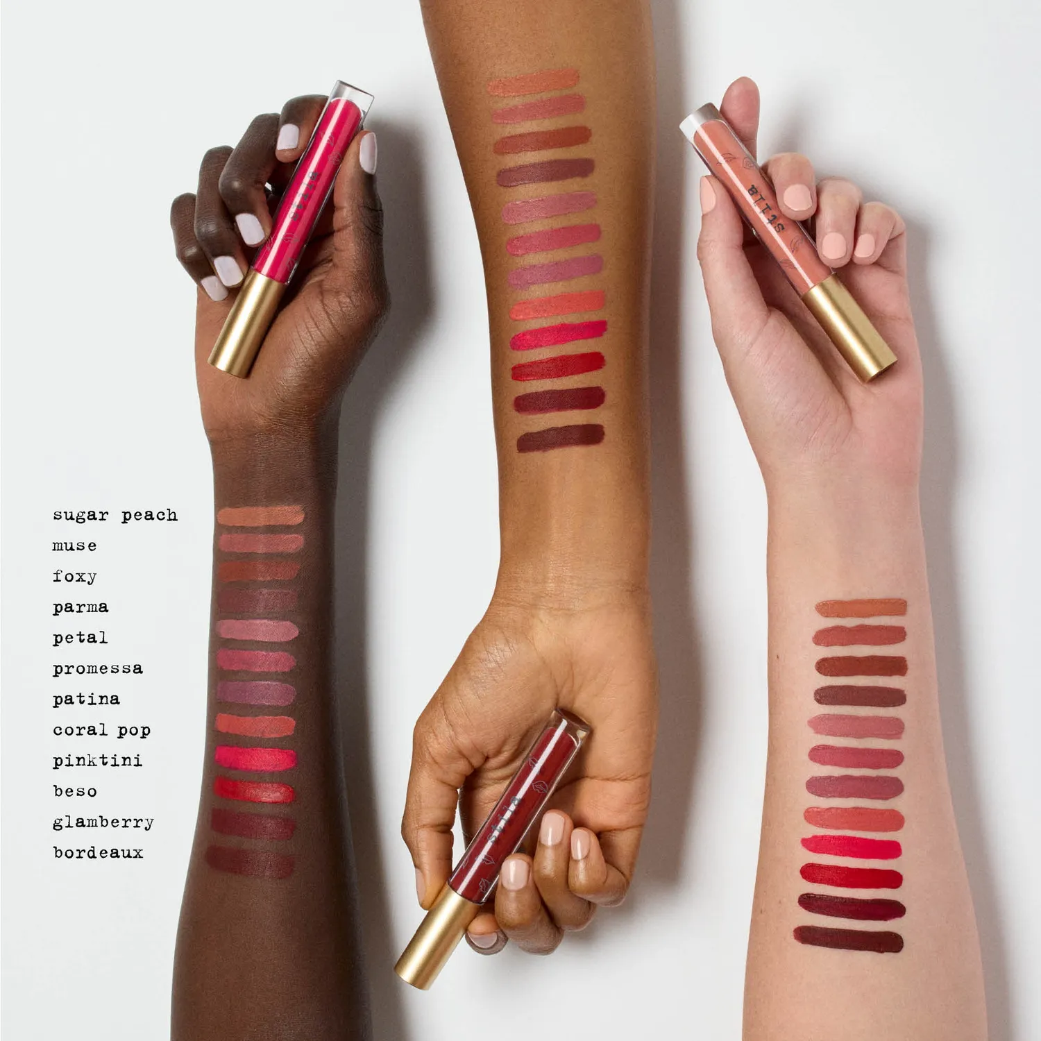 Stila Stay All Day Liquid Lipstick vloeibare lipstick Beso 3 ml mat rood