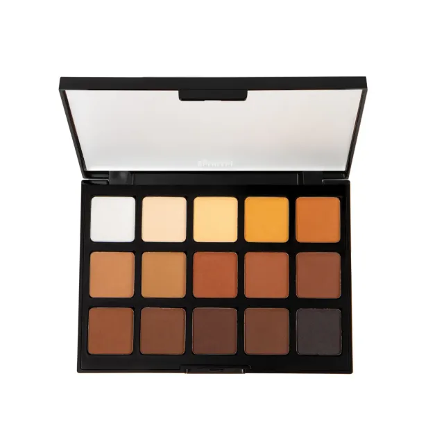 BPerfect Ultimattes II oogschaduwpalette 15 kleuren mat