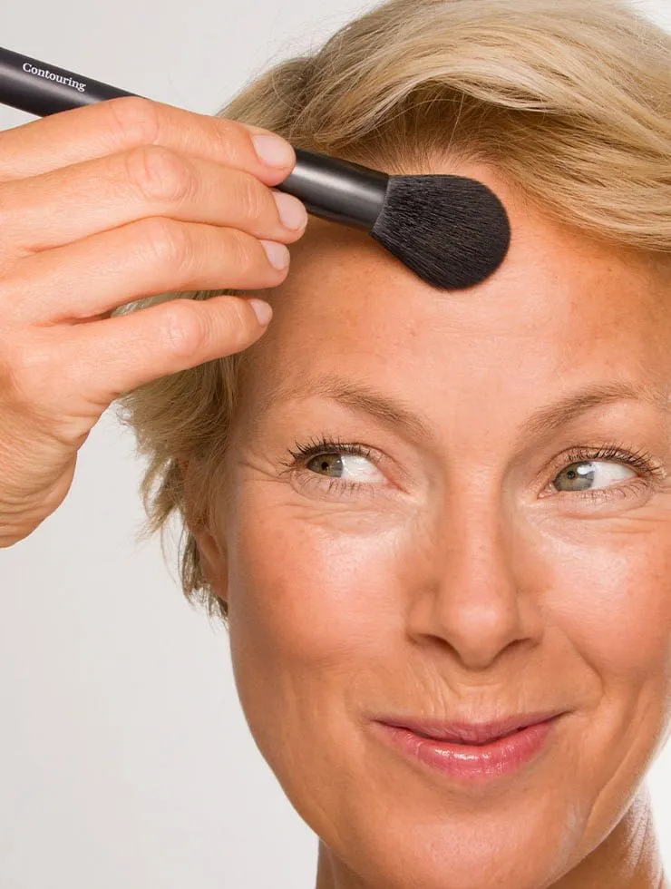 Blezi Contouring Brush contourkwast zwart 100% vegan