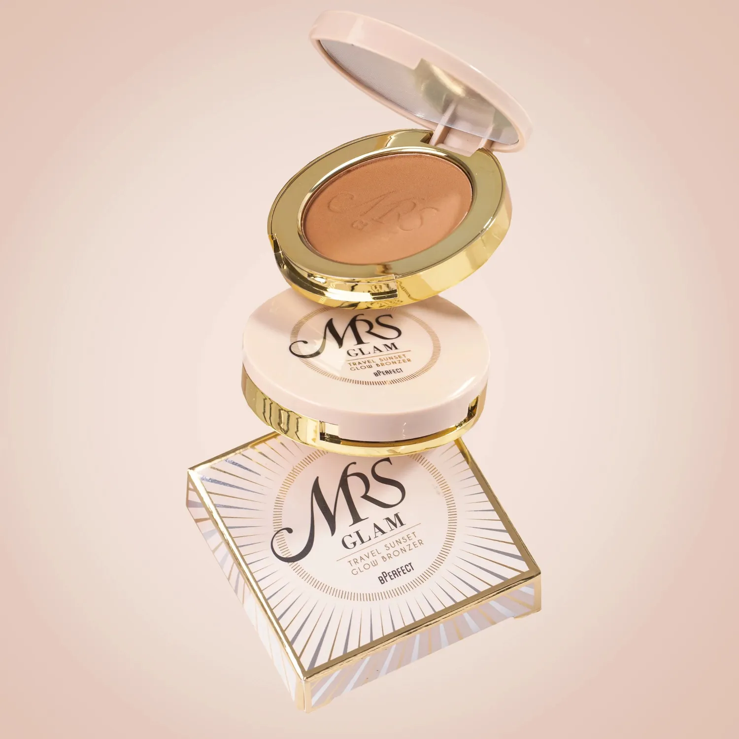 Bperfect Mrs Glam Sunset Glow bronzer travel 3,5g