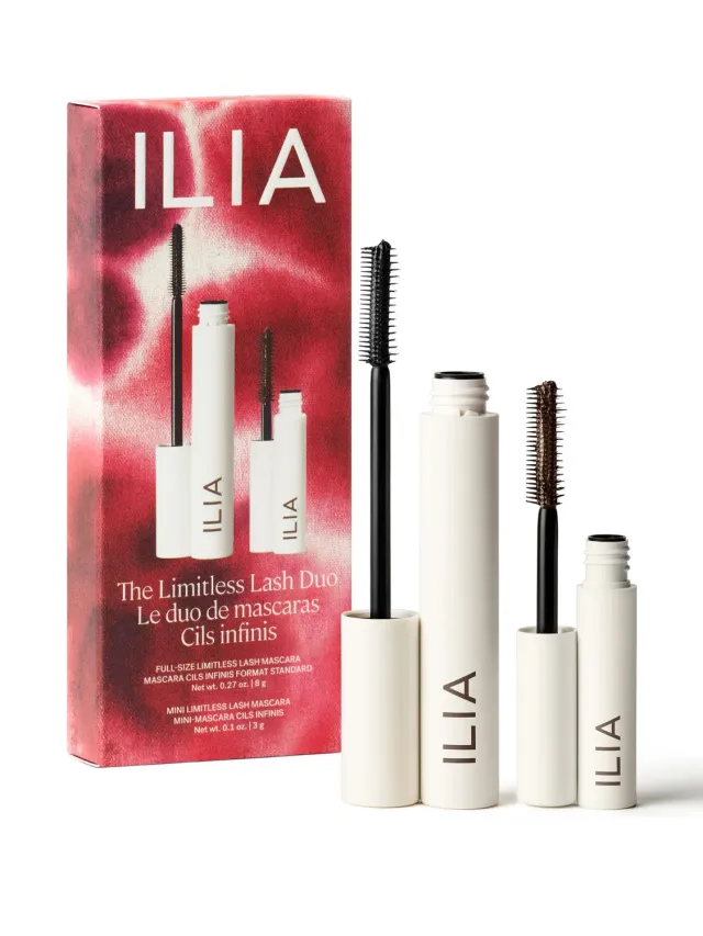ILIA Limitless Lash Duo mascara zwart bruin 12u houdbaar