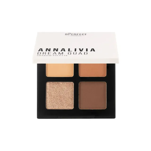 BPerfect x Annalivia Dream Quad oogschaduwpalette 6g matte shimmer