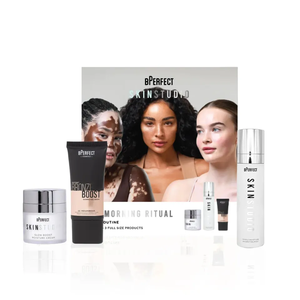 BPerfect Skin Studio The Morning Ritual set 3-delig glow