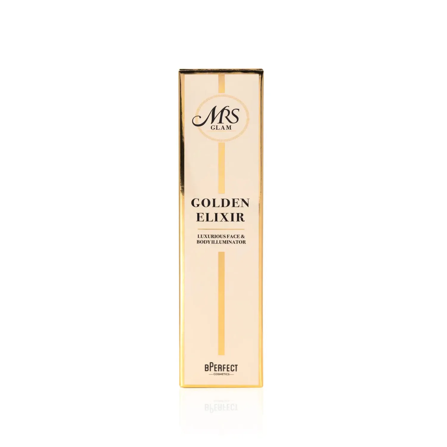 BPerfect Mrs Glam Golden Elixir illuminator 35ml glow