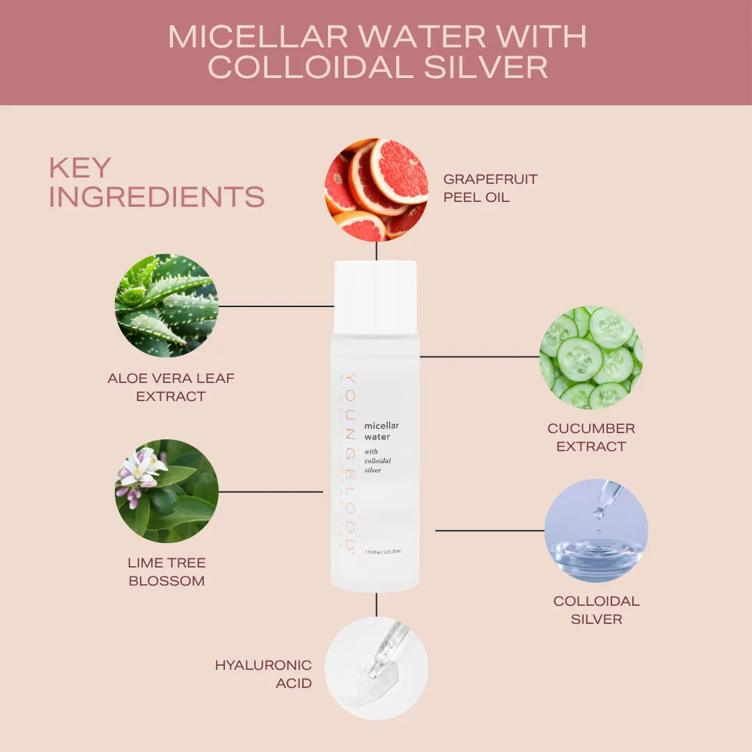 Youngblood Micellar Water reinigingswater 222 ml