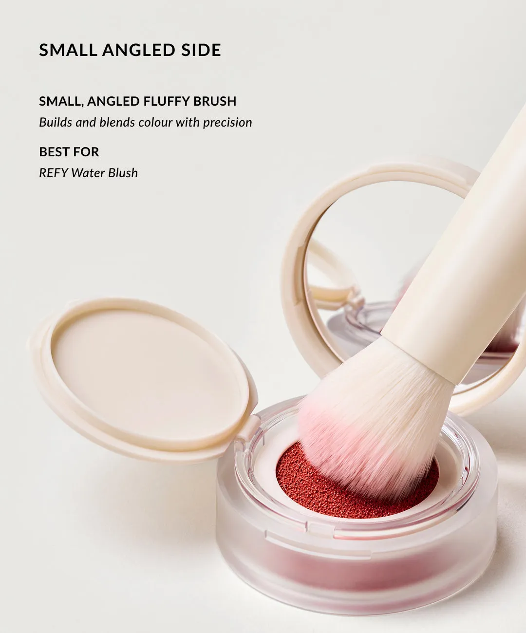 REFY Duo Brush 2.0 make-upkwast dubbelzijdig