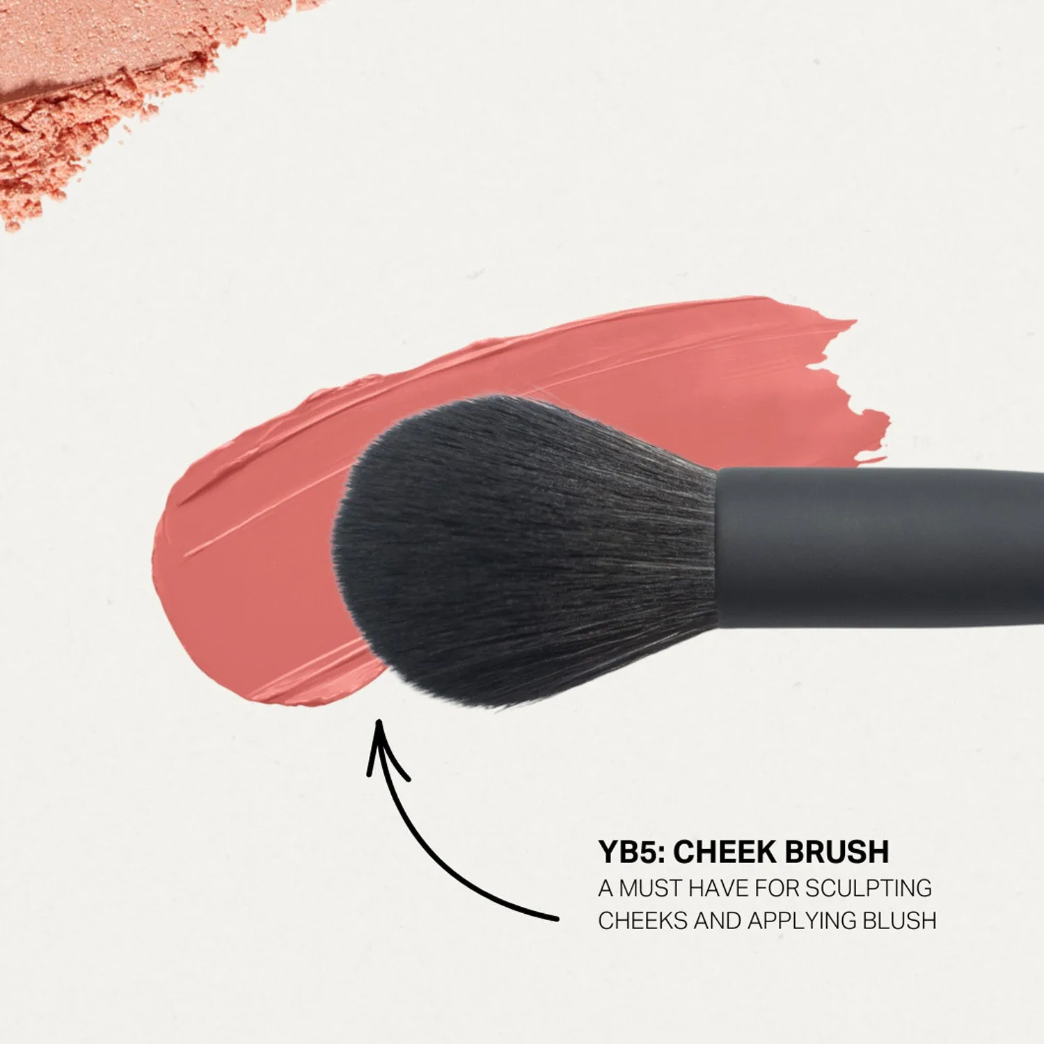Youngblood YB5 Cheek Luxe blush kwast vegan