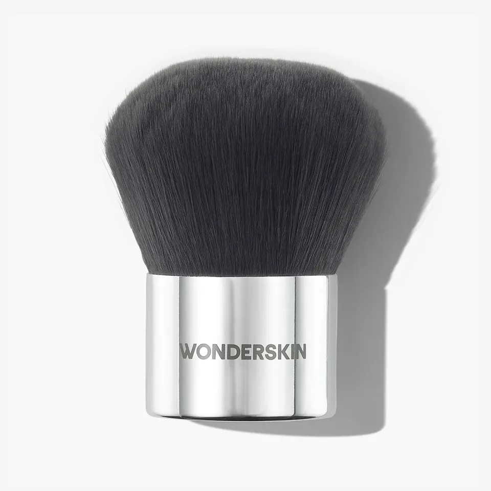 Wonderskin Kabuki Poederkwast dicht charcoal zacht