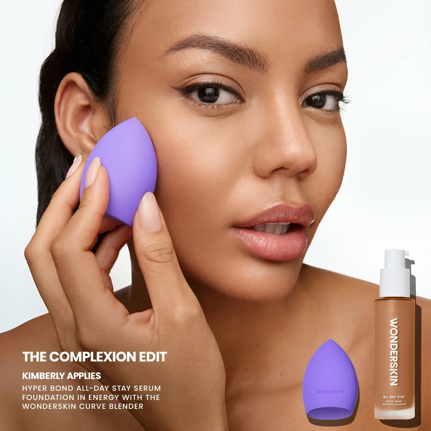 Wonderskin Hyper Bond Complexion Edit serum foundation Halo