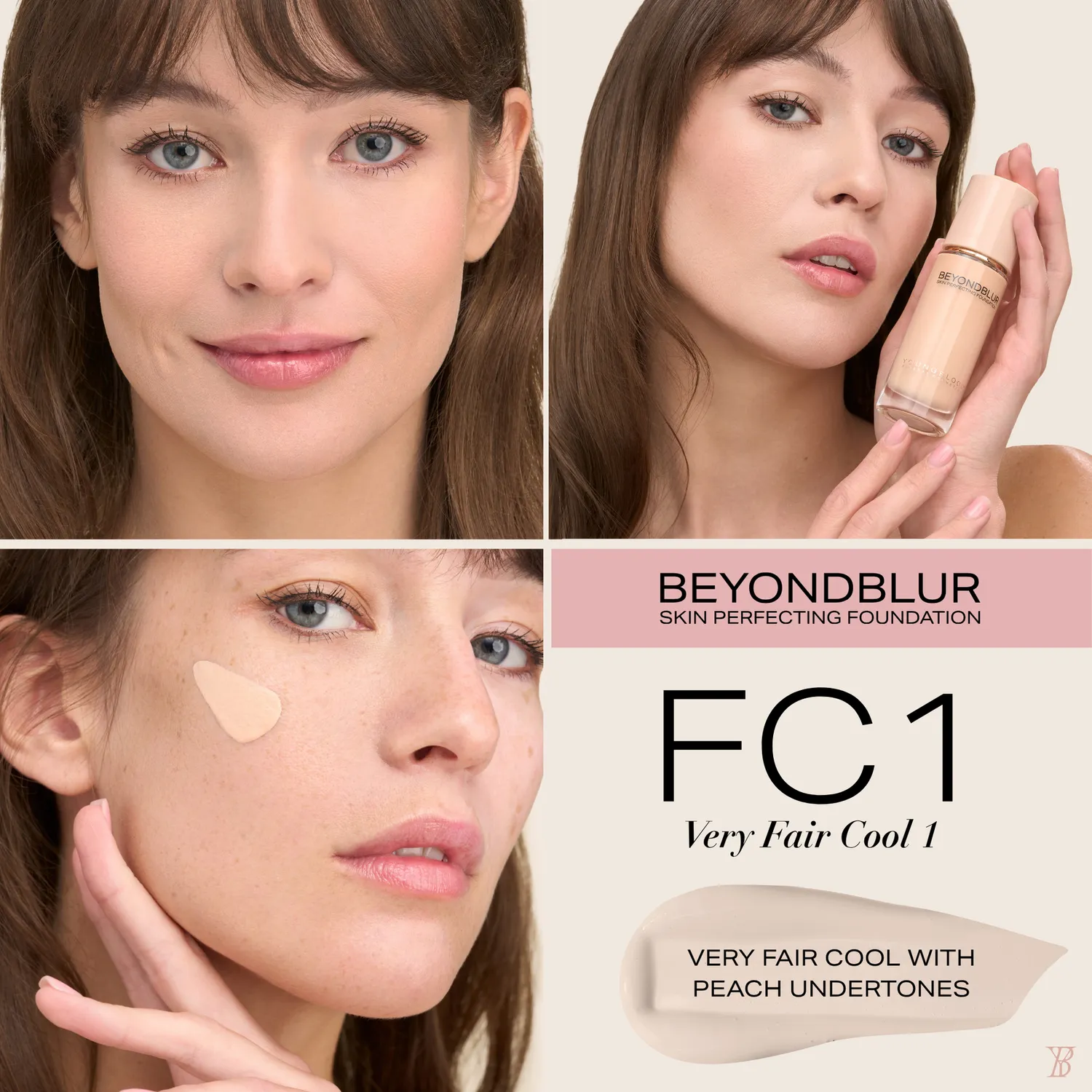 Youngblood BeyondBlur foundation zachte dekking waterproof