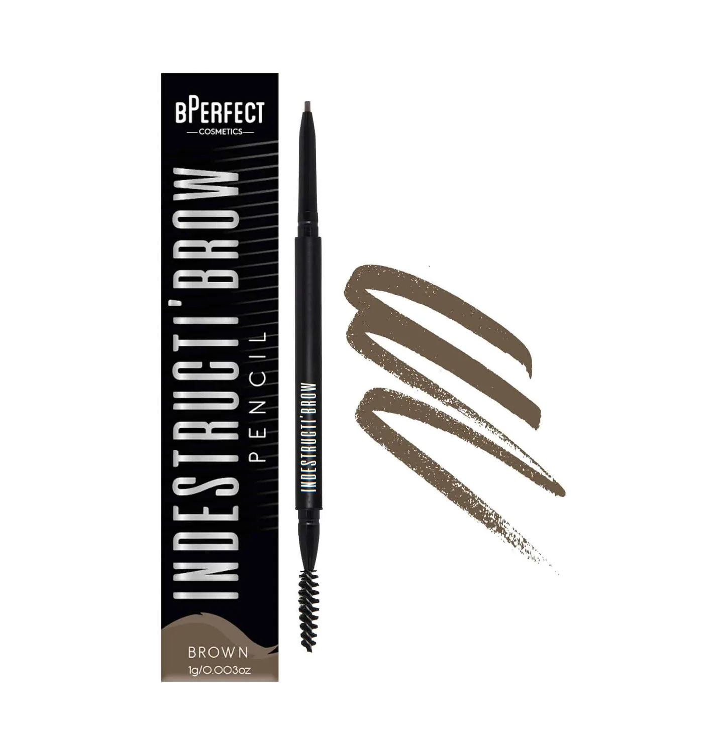 BPerfect IndestructiBrow Potlood wenkbrauwpotlood 6 stuks