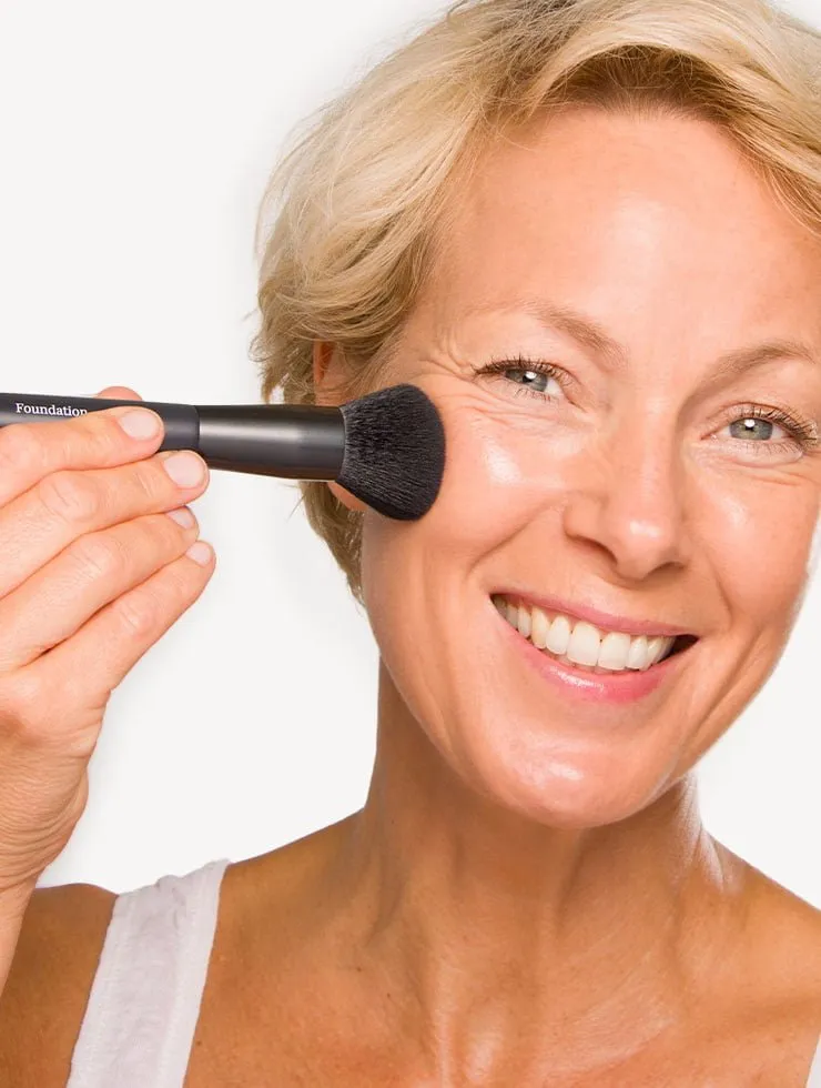 Blezi Foundation Brush foundationkwast zwart vegan