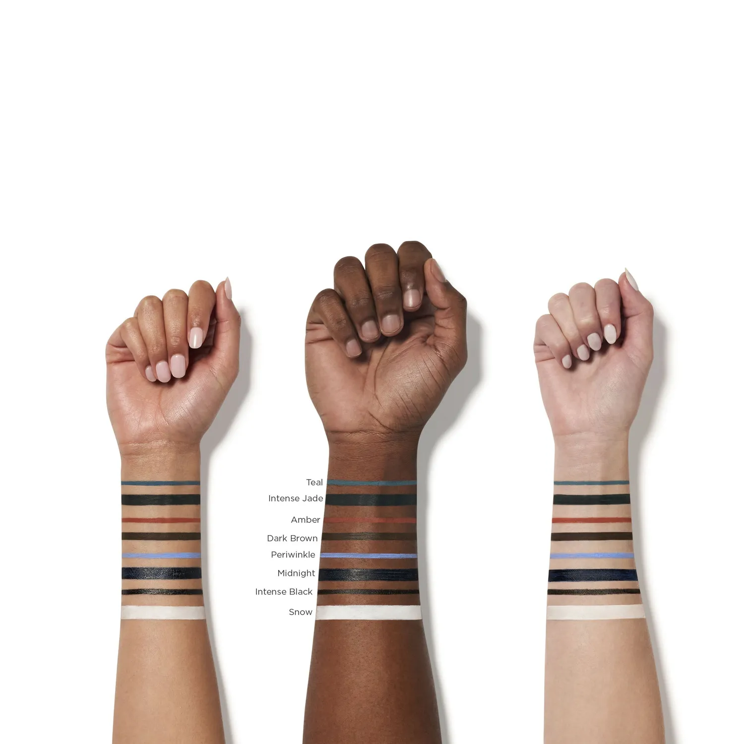 Stila Stay All Day Dual-Ended eyeliner Amber Dark Brown waterproof