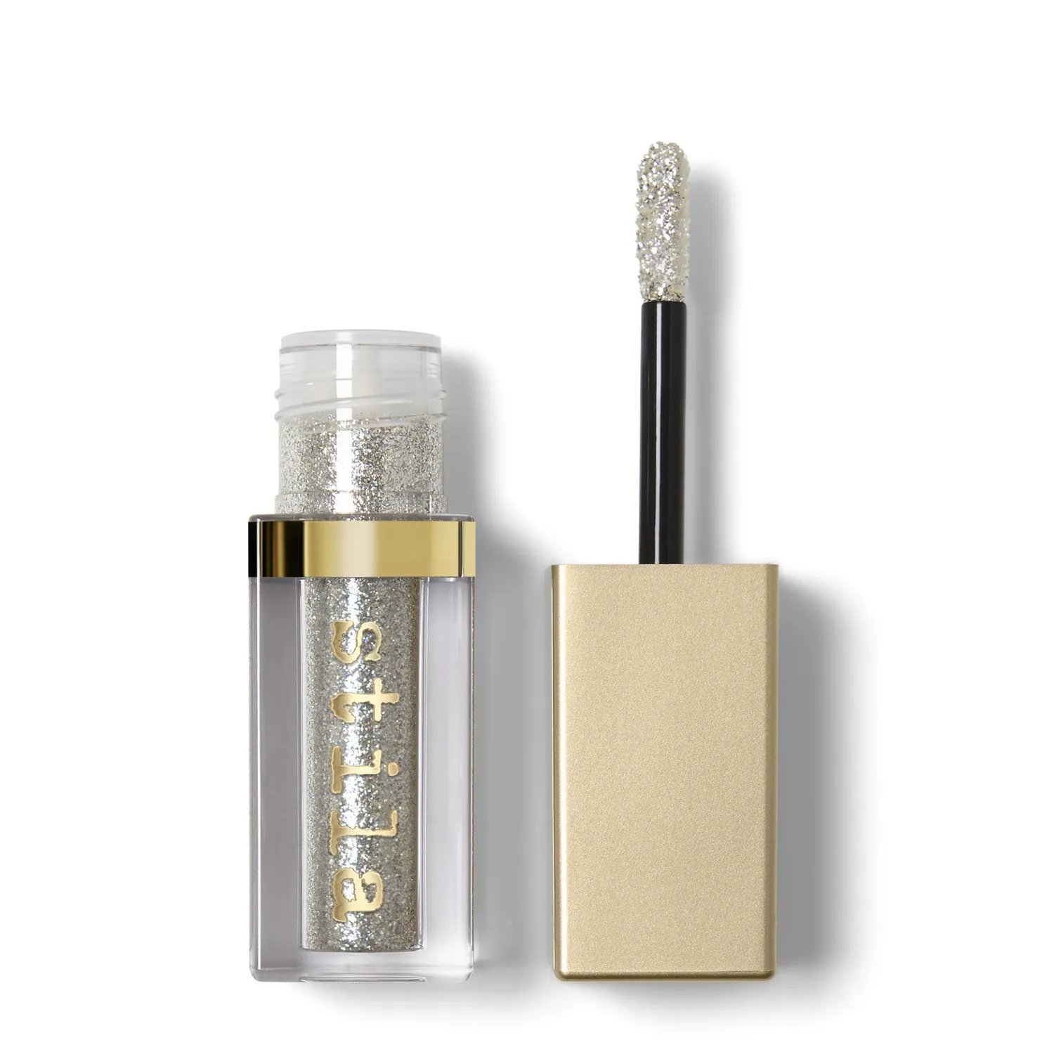 Stila Glitter & Glow vloeibare oogschaduw Kitten Karma 4,5 ml glitter