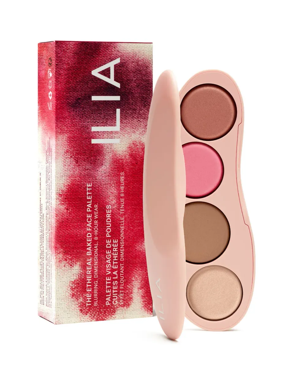 ILIA Ethereal Baked Face Palette blush palette stralend