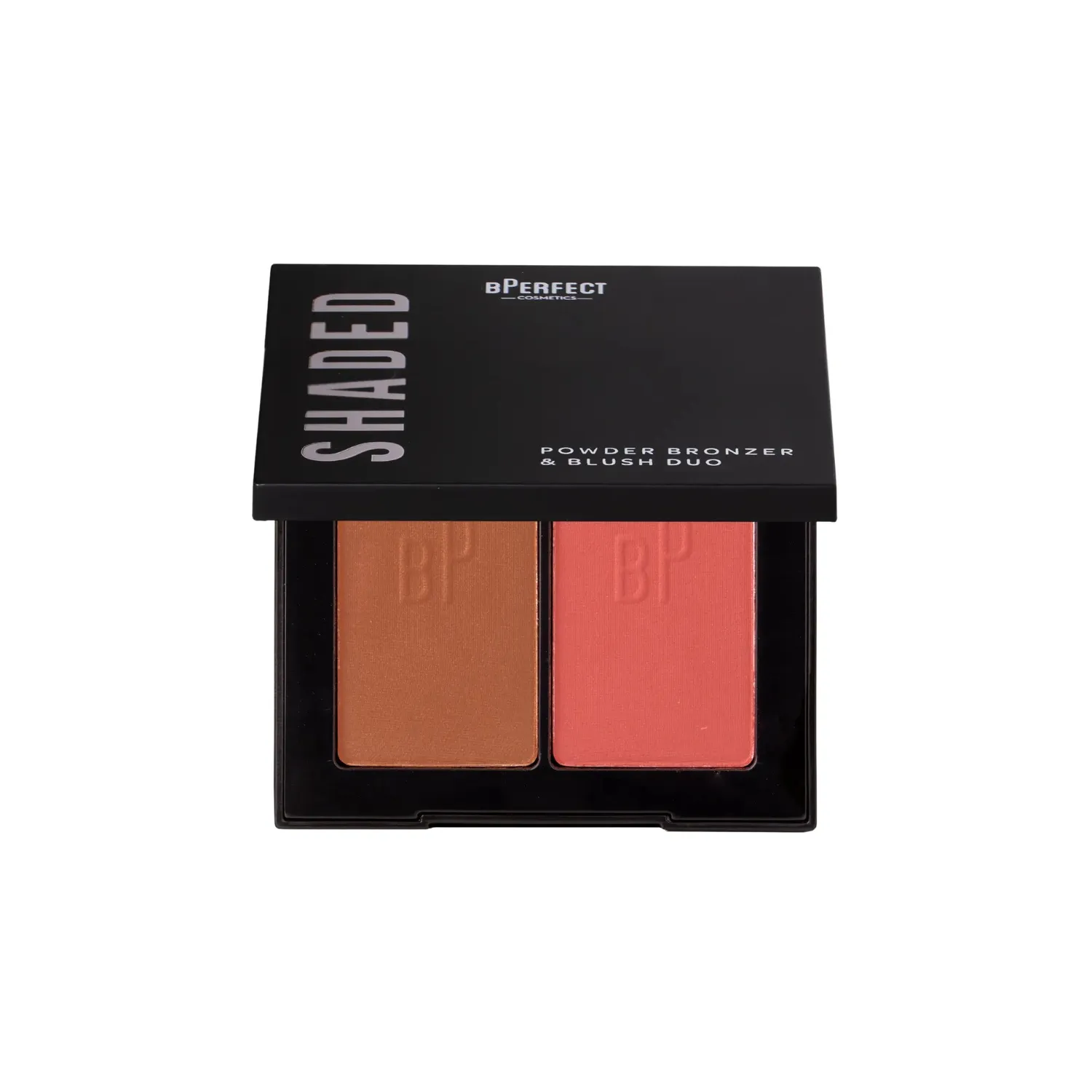 BPerfect Shaded Powder Bronzer Blush Duo palette 01 Light mat