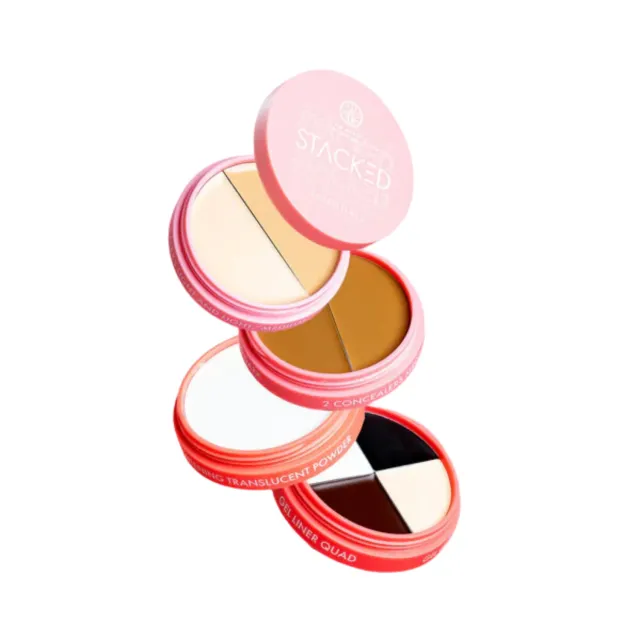 BPerfect I Am Beauty Stacked Essentials palette met concealer