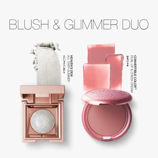 Stila Blush & Glimmer Duo blush Patina Silverlake glow