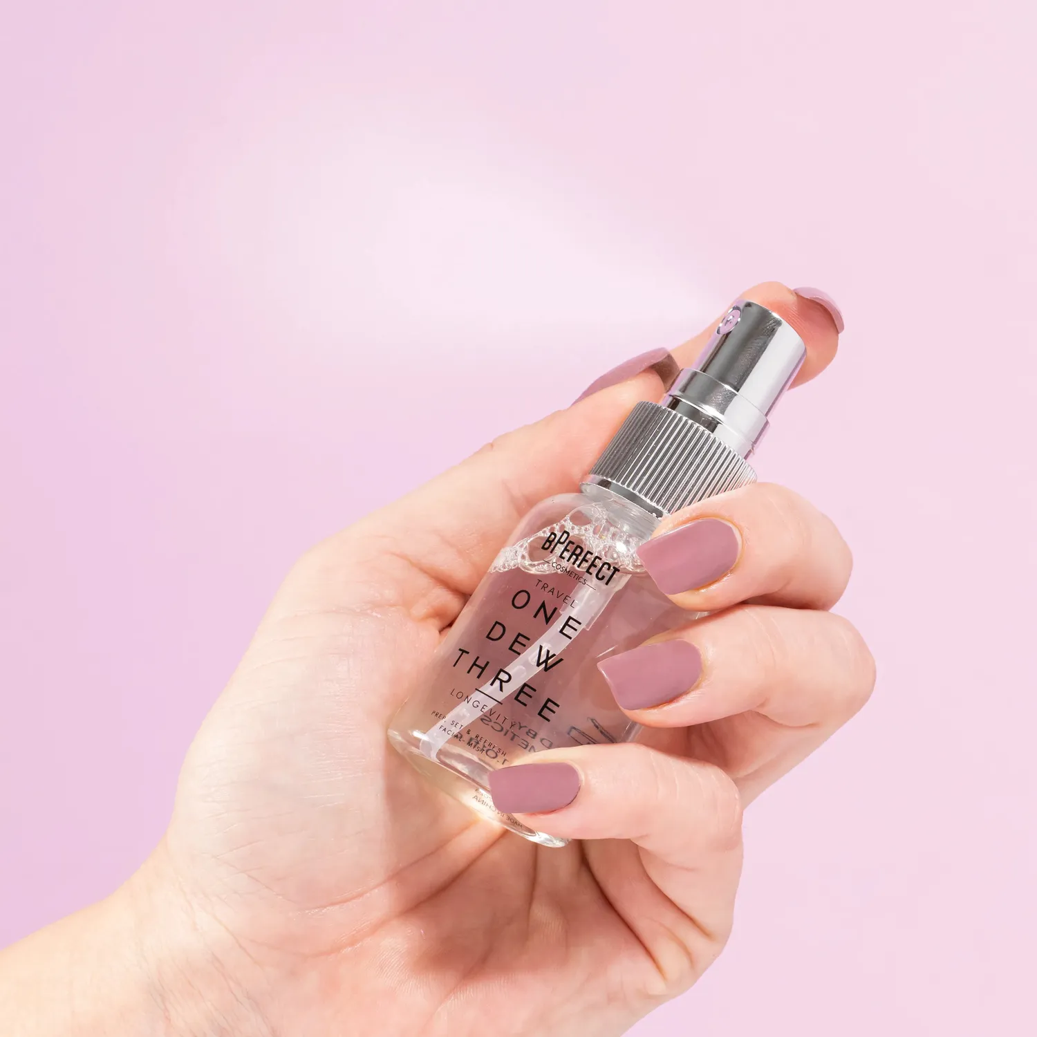 BPerfect One Dew Three Setting Spray travel mini 30ml hydraterend