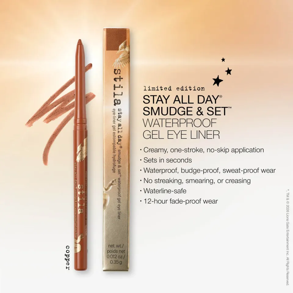 Stila Stay All Day Smudge Set gel eyeliner Copper waterproof