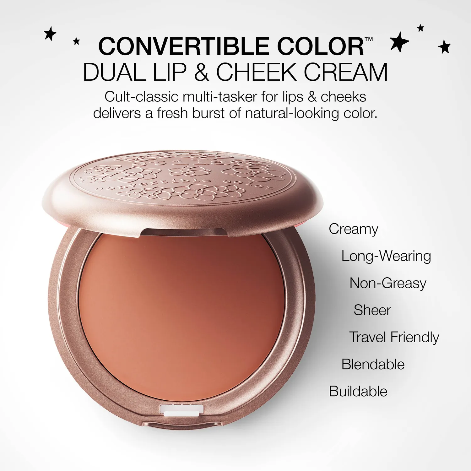 Stila Convertible Color crème blush lipcheek luxe formule