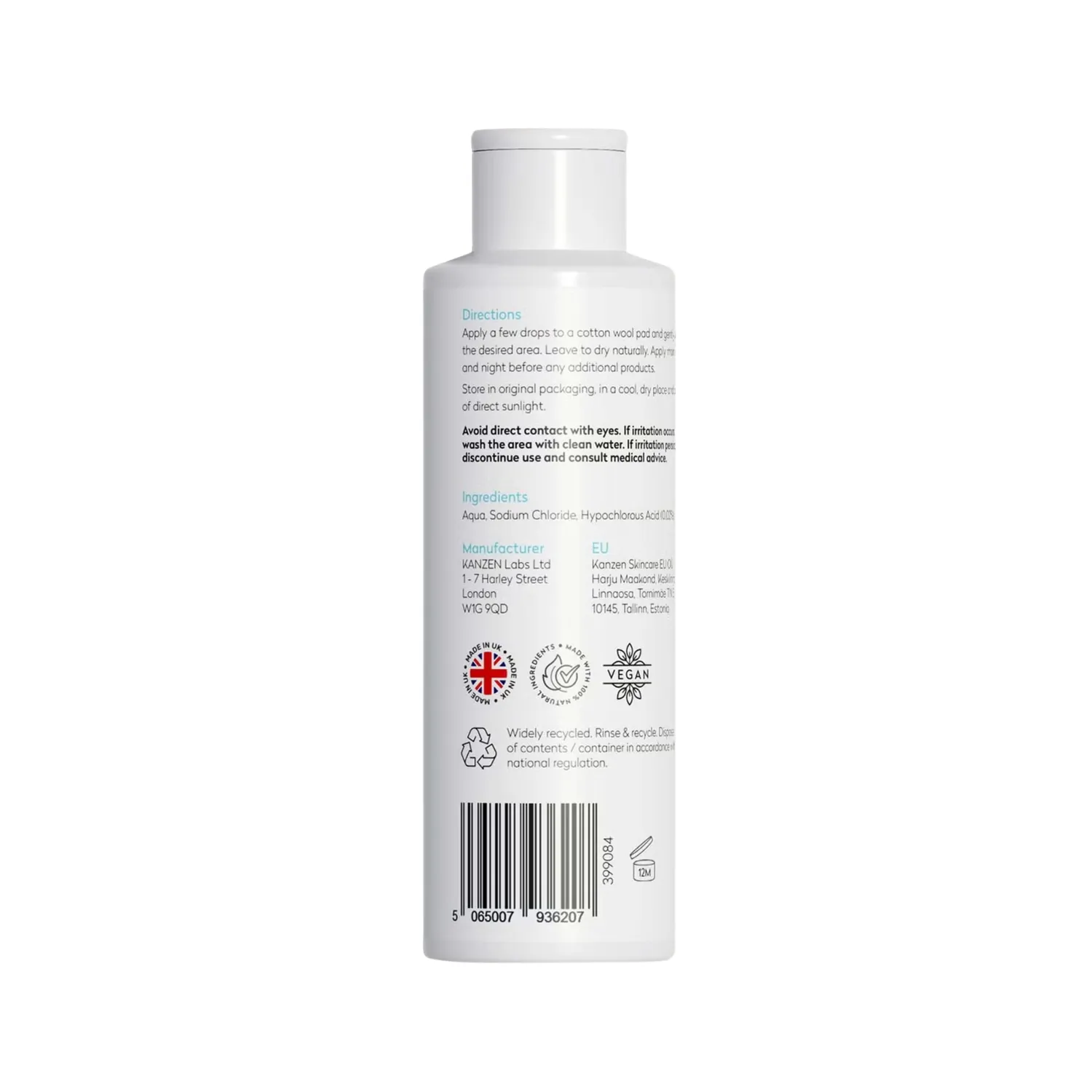 BPerfect Kanzen Pore Purifier gezichtsreiniger 125ml zuiverend