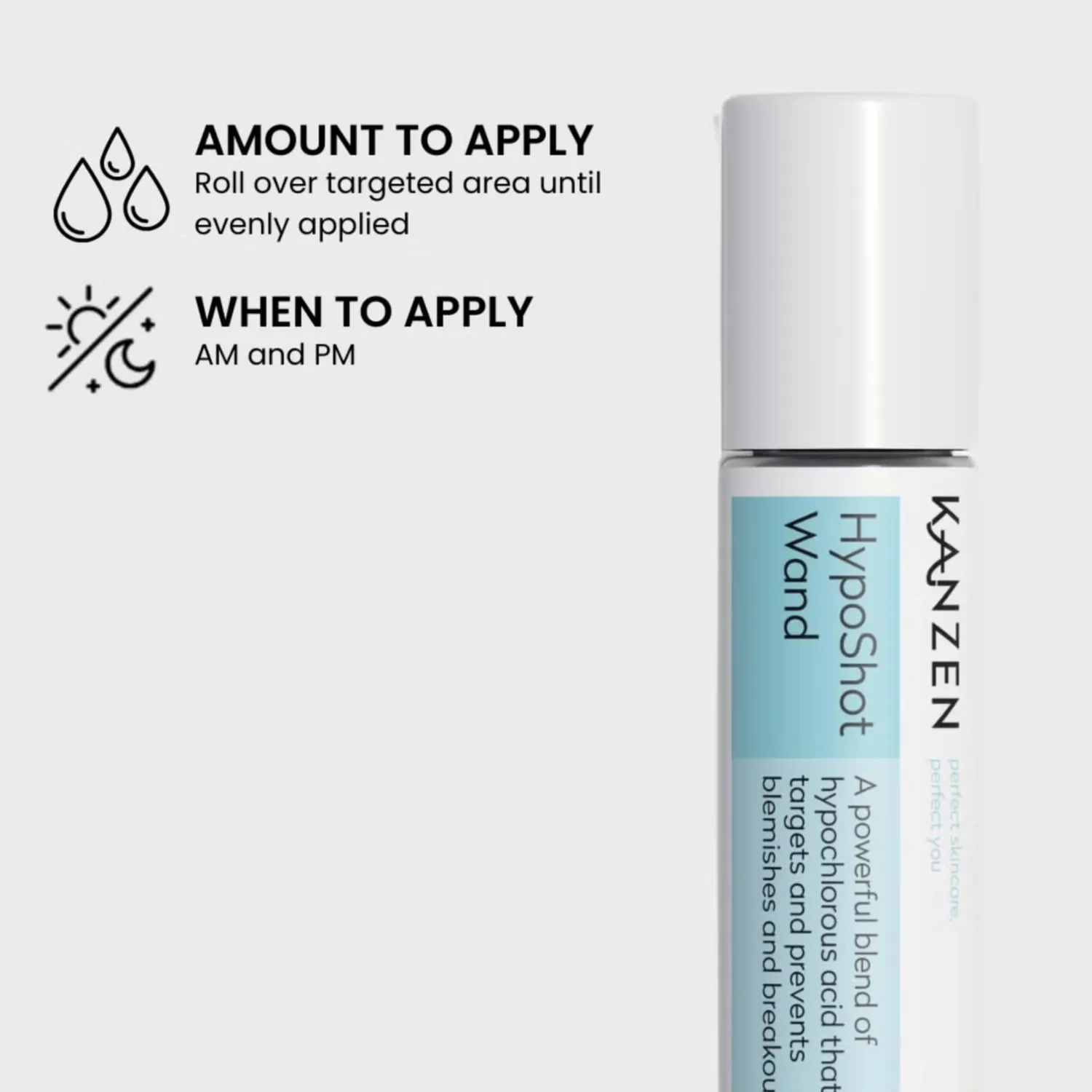 Kanzen HypoShot Wand Roller 10ml Puistjes