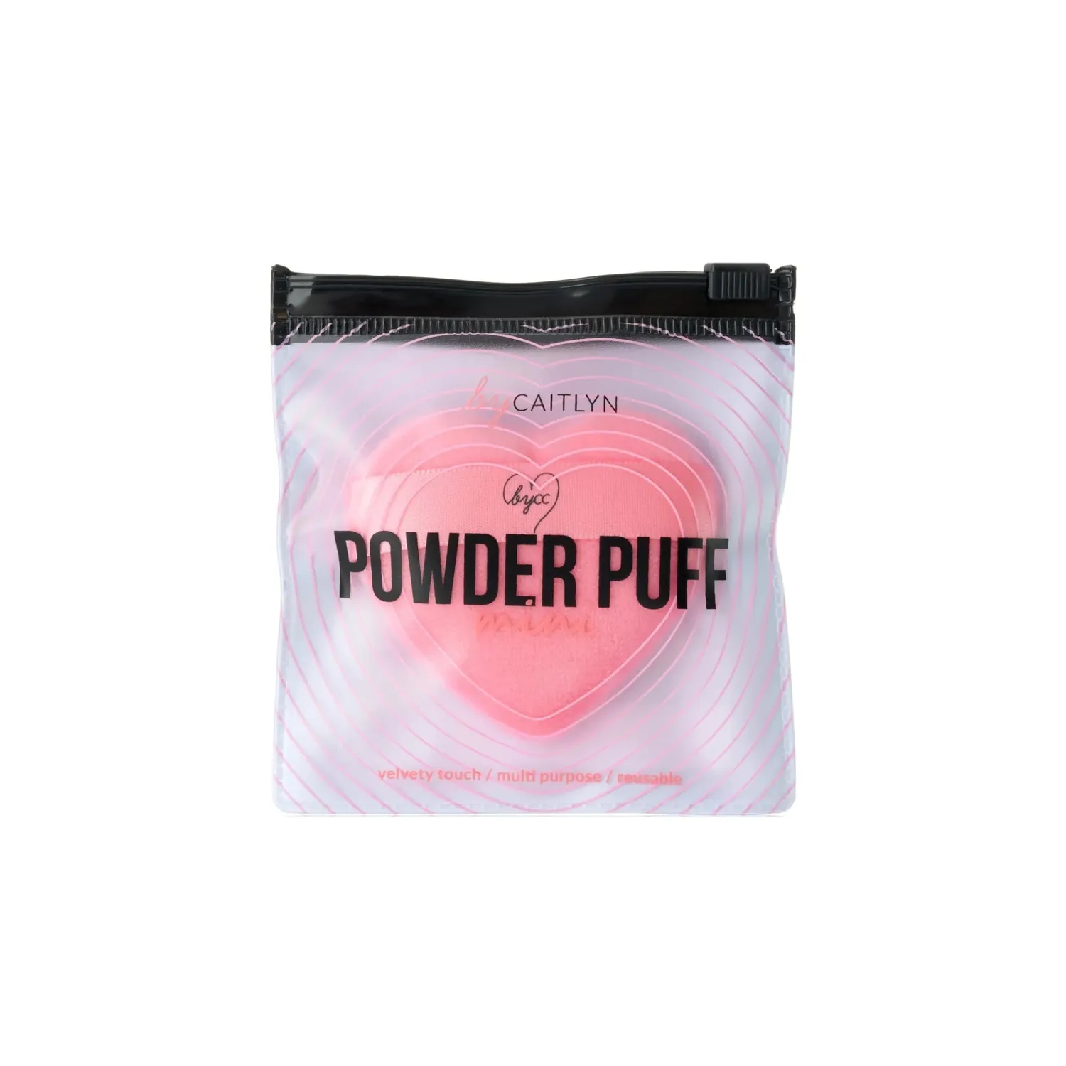 BPerfect BYCC Mini Powder Puff poederdons hartvorm