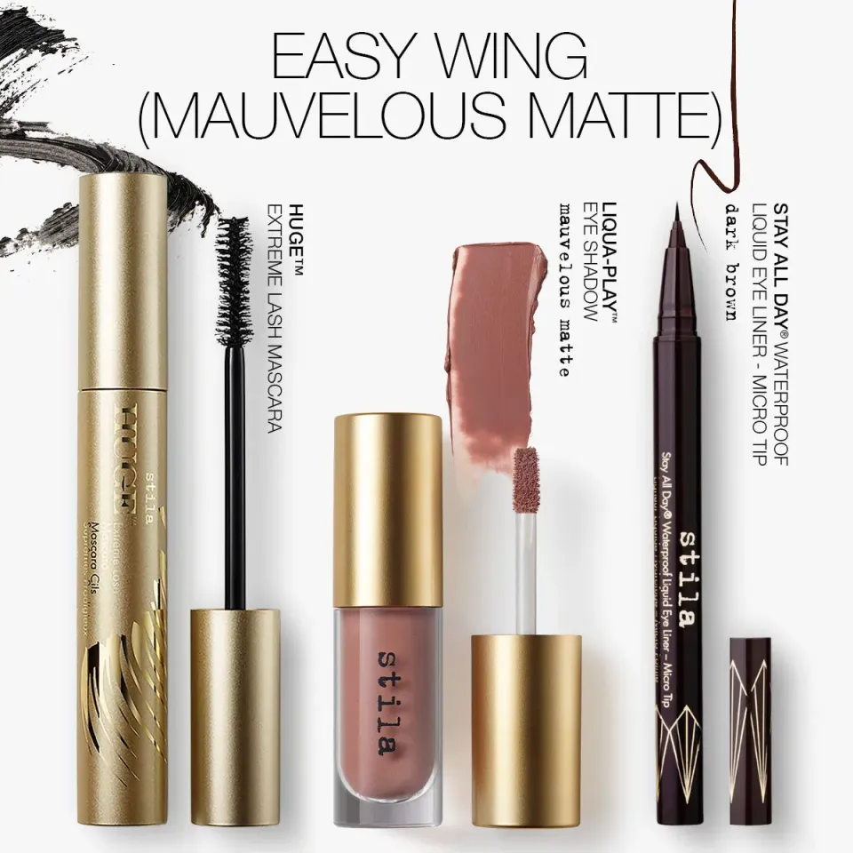 Stila Easy Wing Mauvelous Matte oogmake-up set 3-delig mat