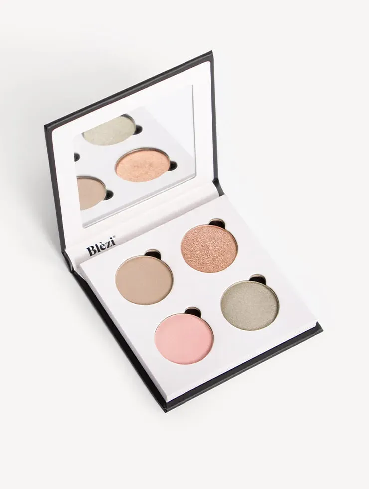 Blèzi Eyeshadow Palette oogschaduwpalette 4 vakjes