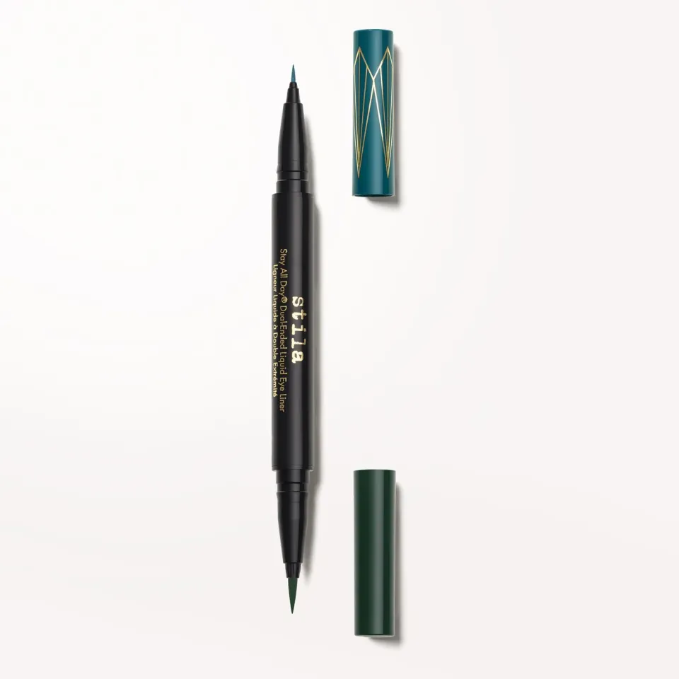 Stila Stay All Day Dual-Ended Liquid Eye Liner Teal Intense Jade