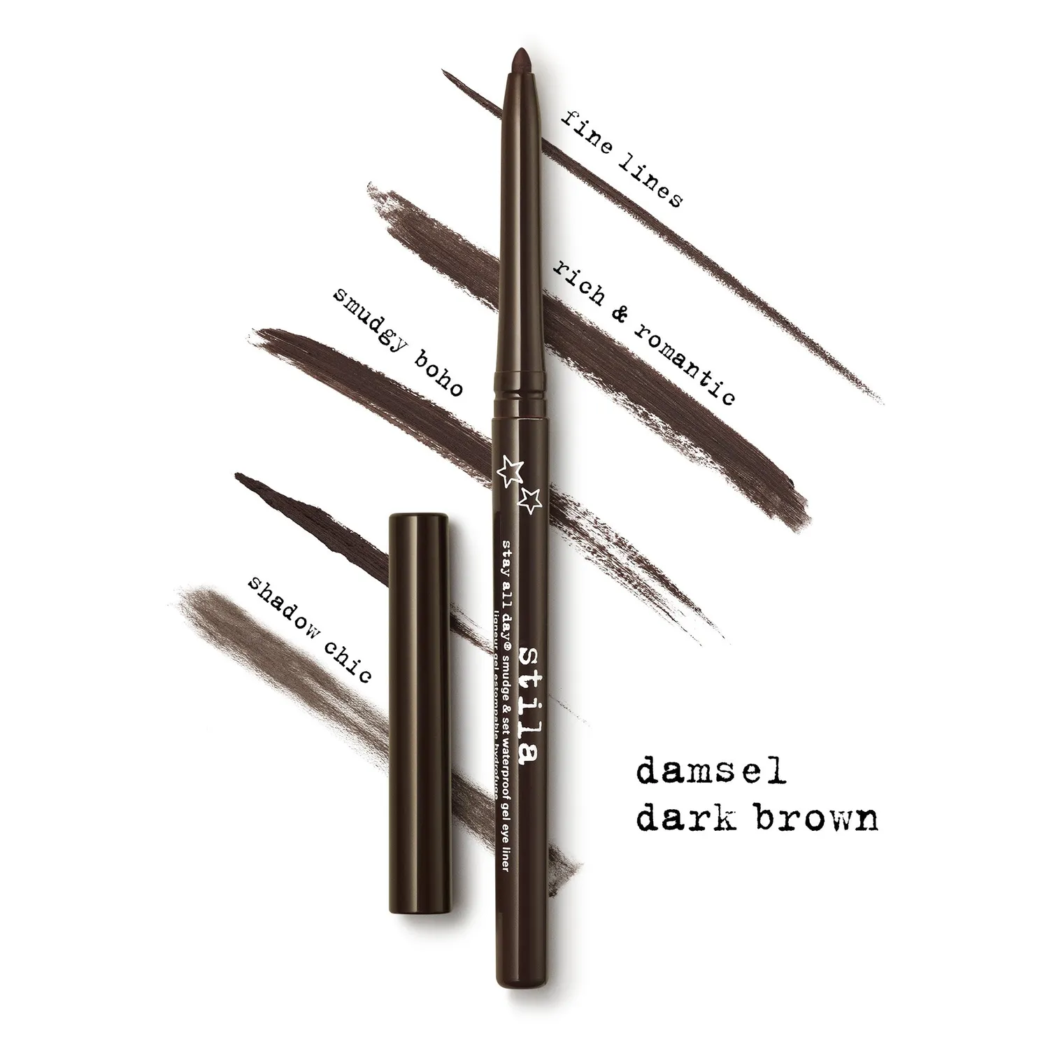 Stila Blue Eyes Bundle eyeliner oogschaduw Damsel Sandy