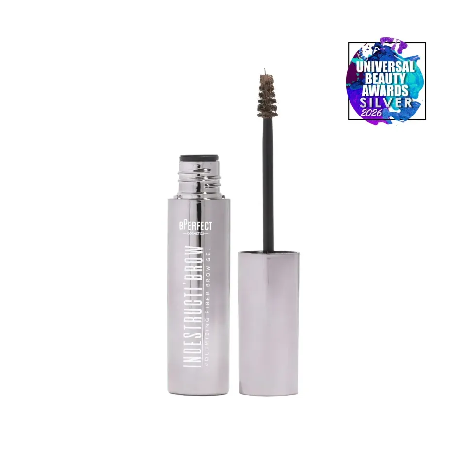 BPerfect Indestructi'Brow Brow Fiber Gel Brown volume