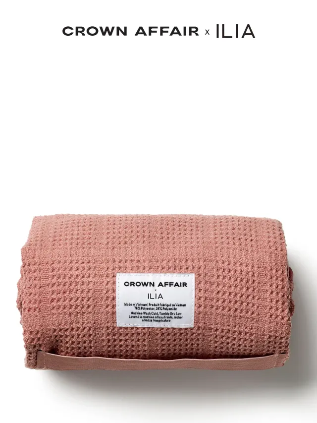 ILIA Beauty Pink Towel microvezel haardoek roze