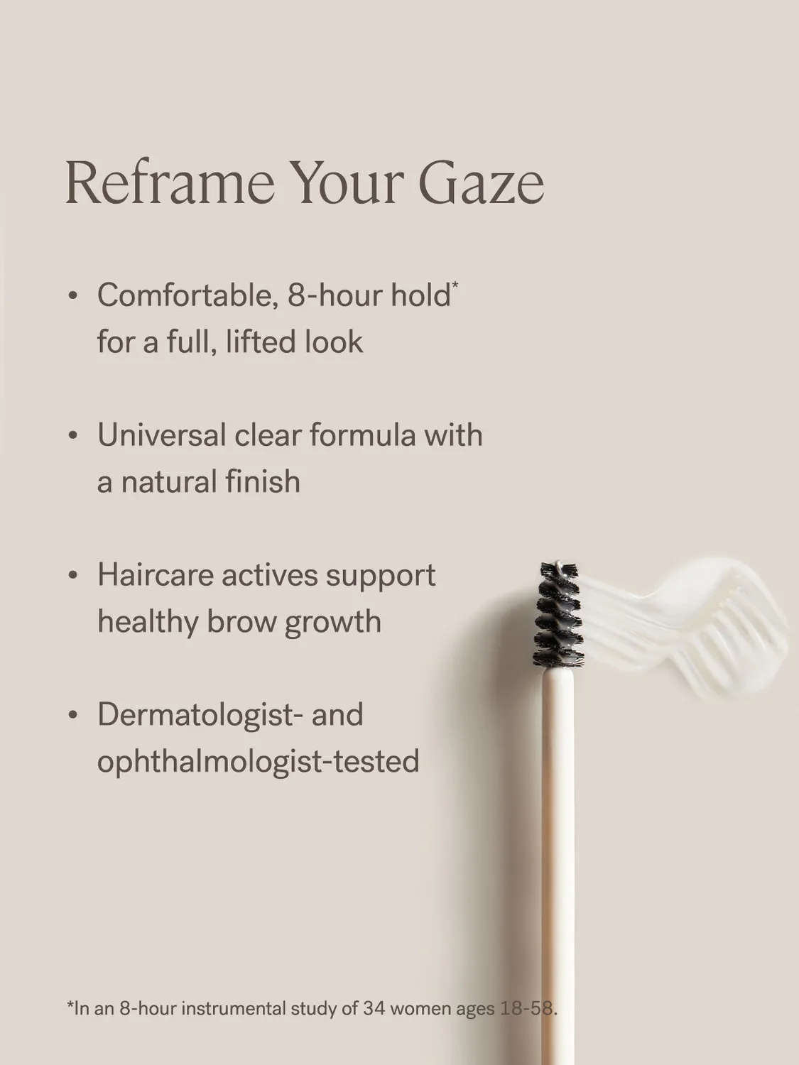 ILIA In Frame Brow Gel wenkbrauwgel Clear 4,5 ml
