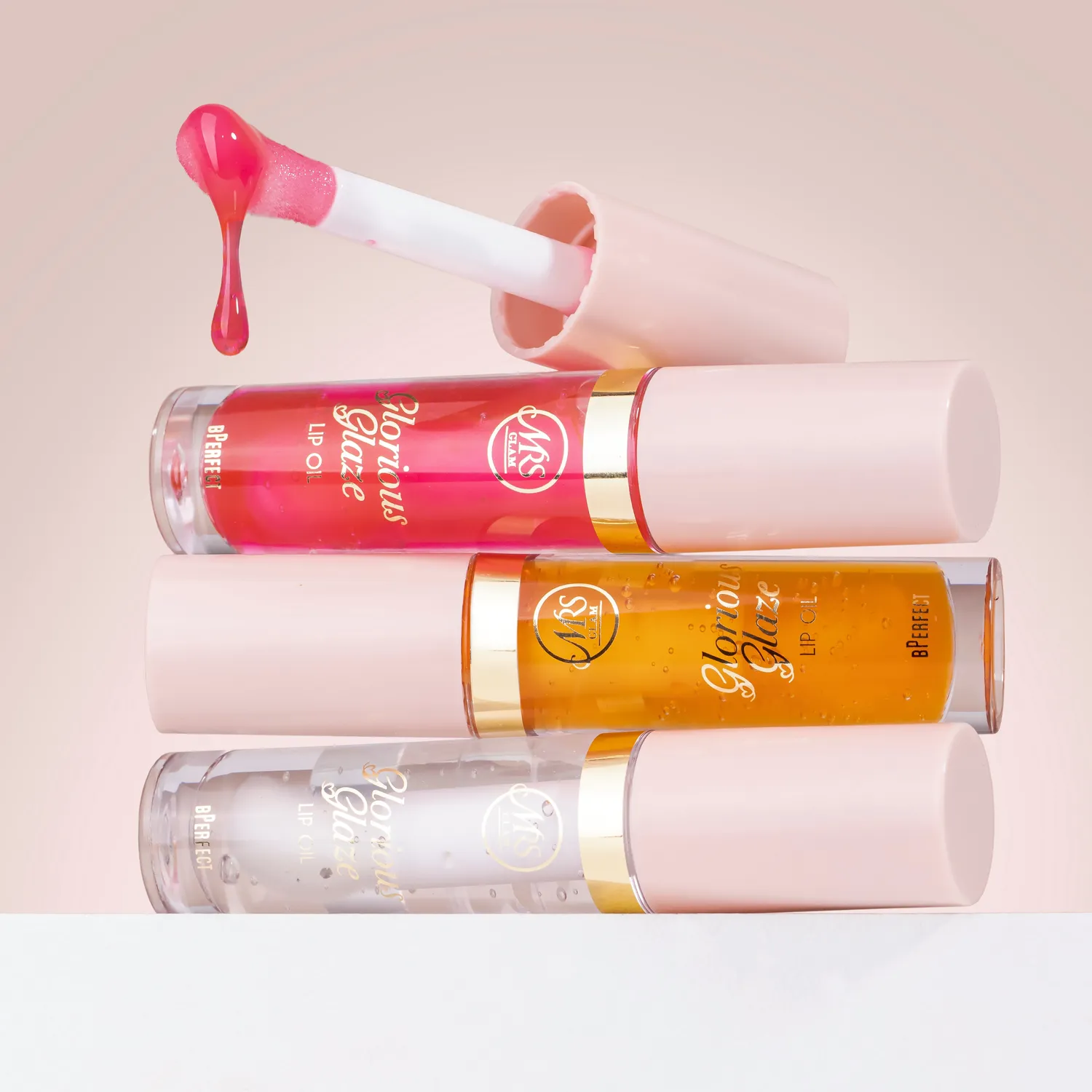 Mrs Glam Glorious Glaze lipolie Raspberry Zest 3,5ml