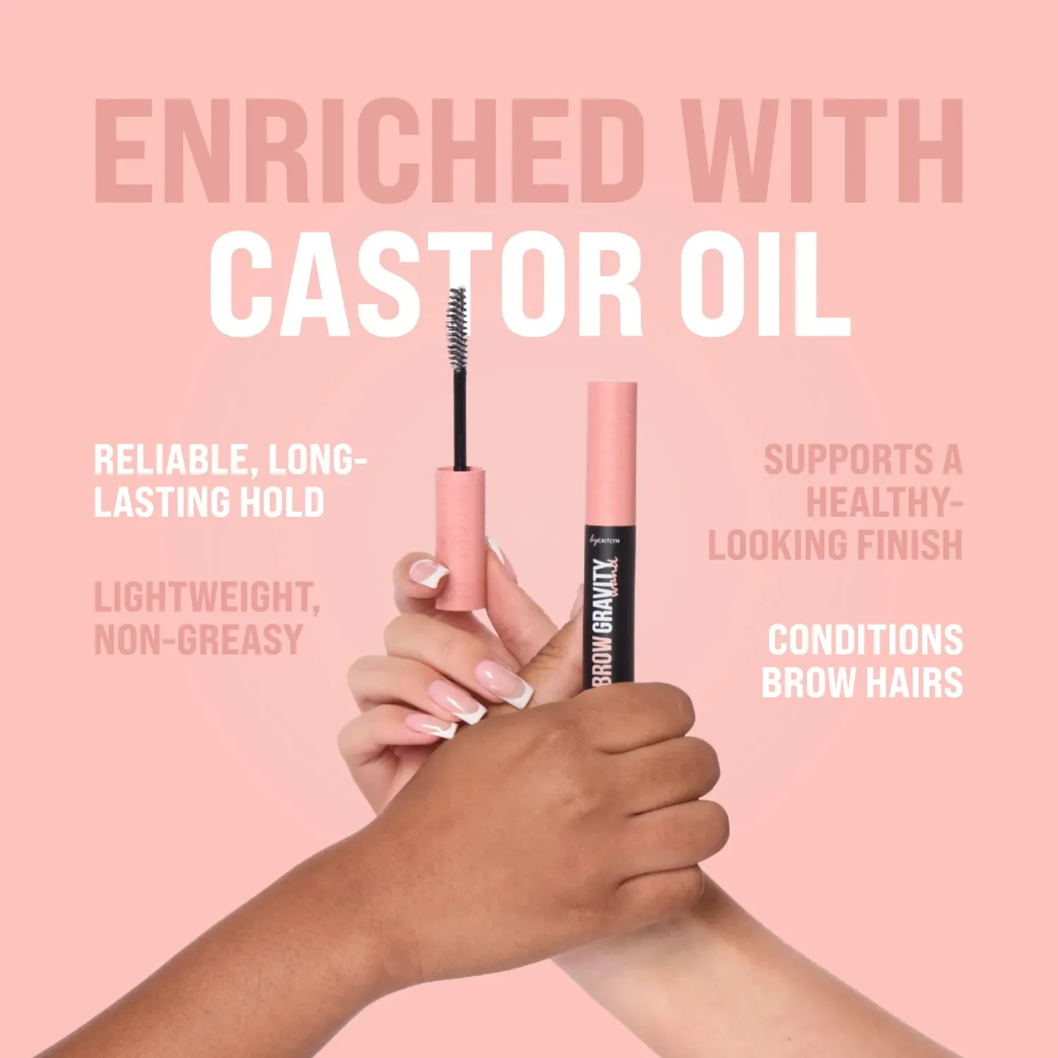BPerfect Brow Gravity Wand wenkbrauwgel met verzorgende finish
