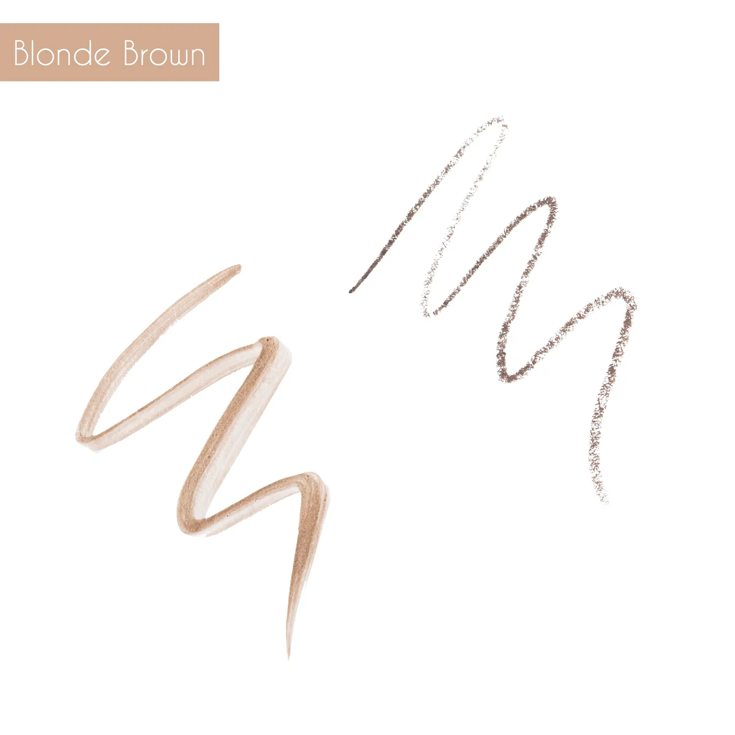 BPerfect Mrs Glam Carved Out Duo wenkbrauwpen blonde brown