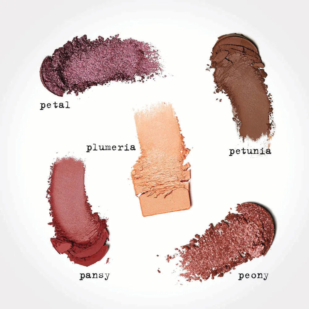 Stila Pocket Play Pretty Petal oogschaduwpalette roze shimmer