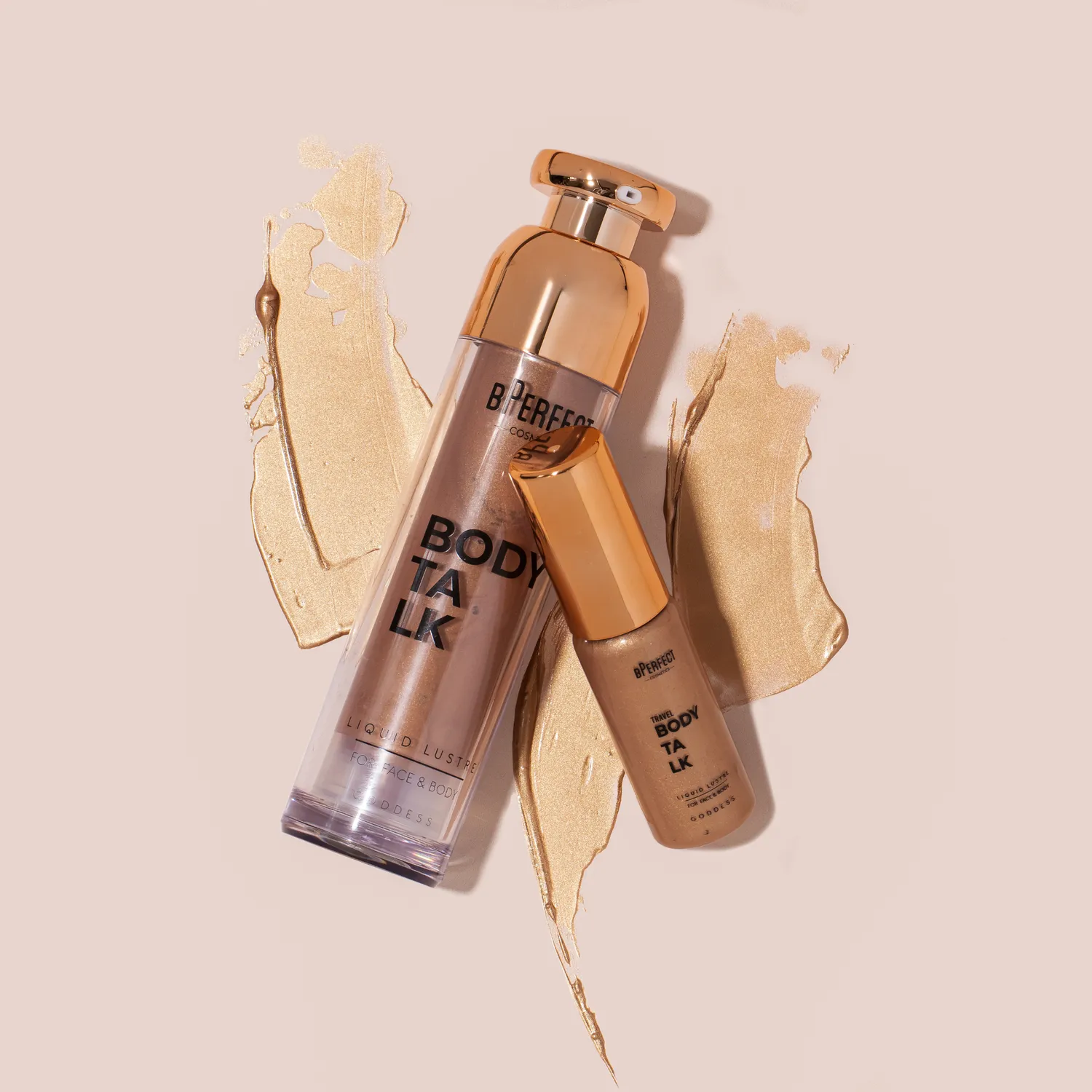 BPerfect Body Talk Liquid Lustre Travel Mini highlighter glanzend