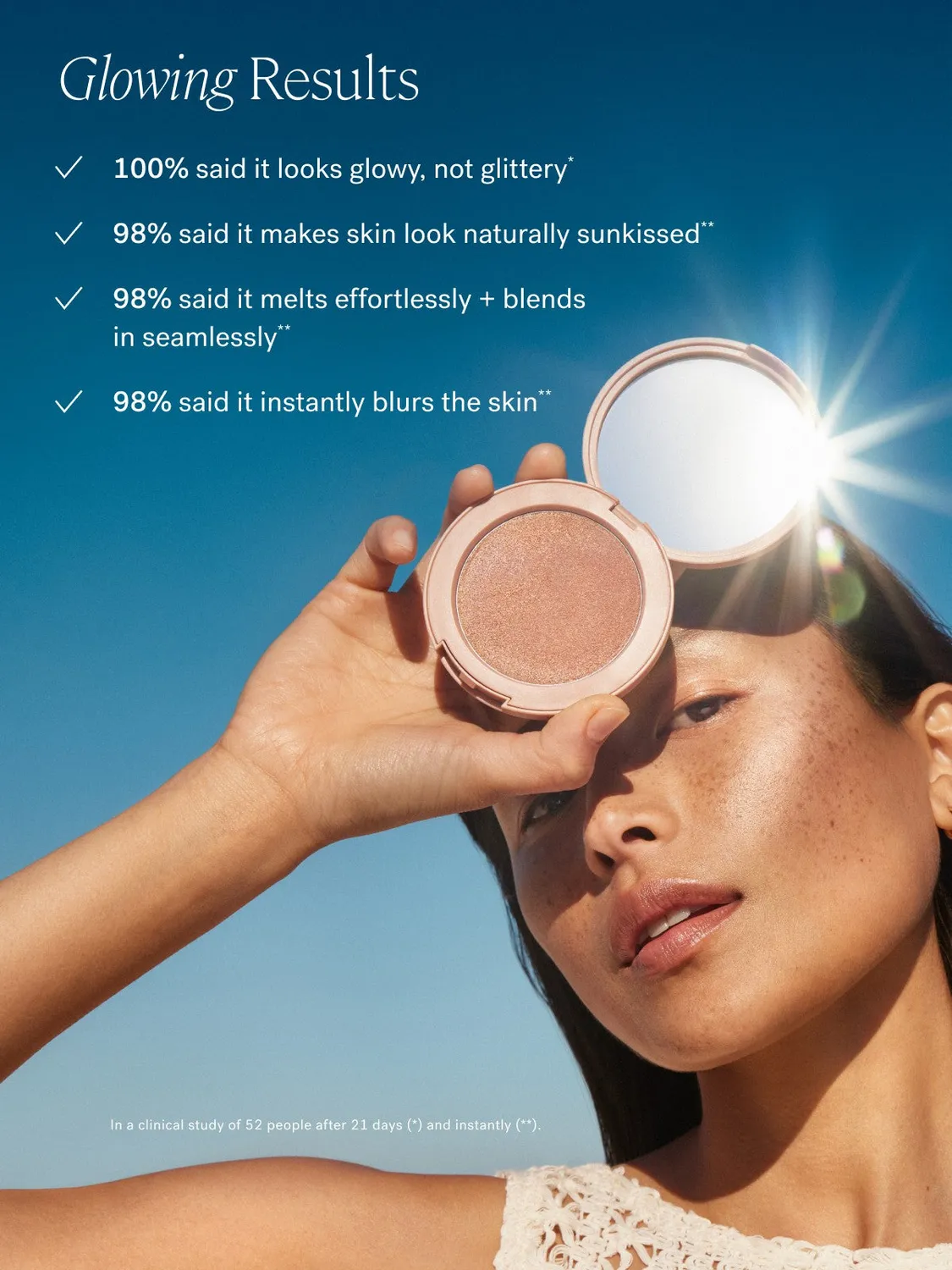 ILIA Sunshift Cream Bronzer Eclipse zonnige glow