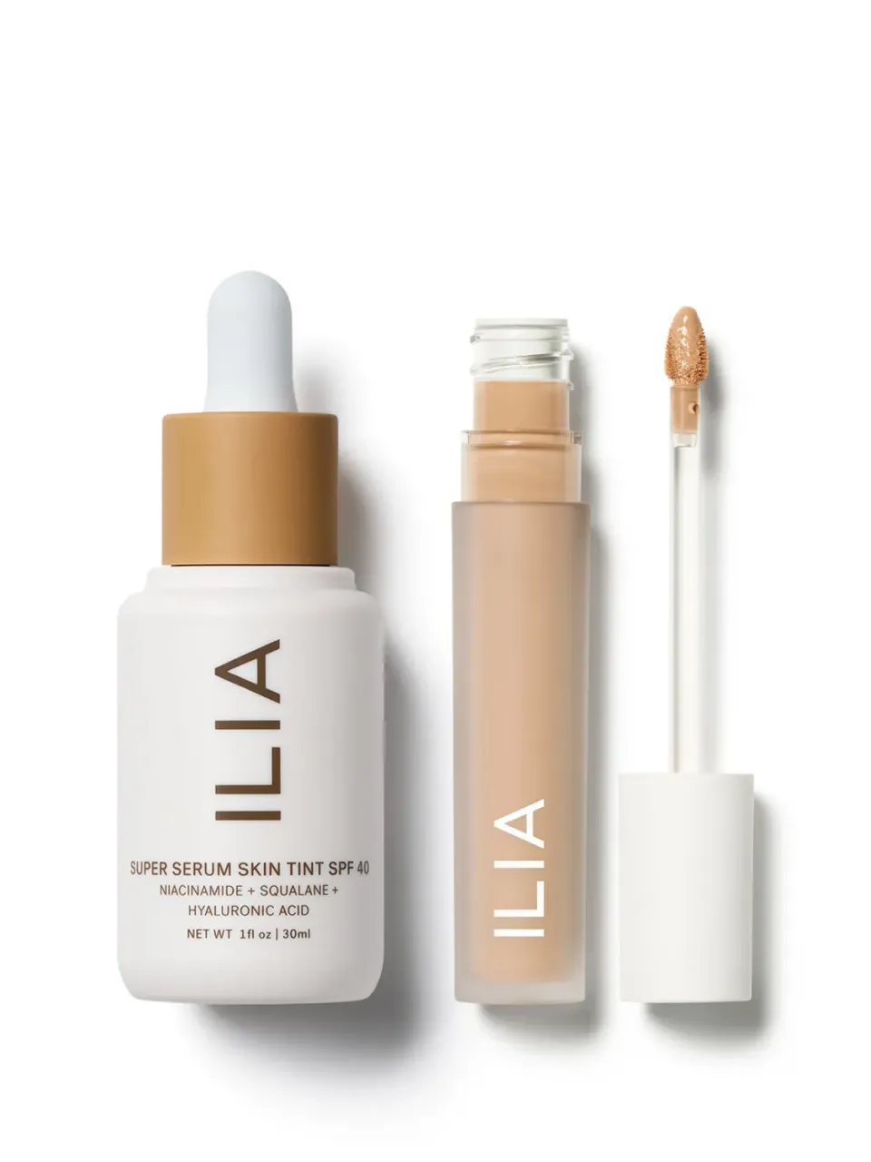 ILIA Skin Tint + Blur Complexion Duo set natuurlijke finish
